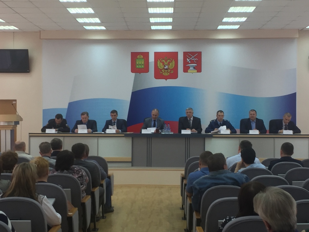 В администрации Кузнецка прошло расширенное  заседание антитеррористической комиссии