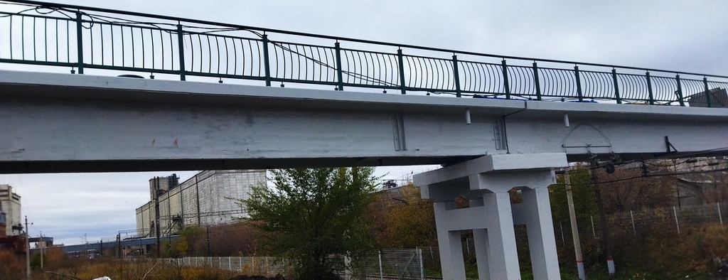 В Кузнецке  после капитального ремонта мост по улице Свердлова  открыт для пешеходов