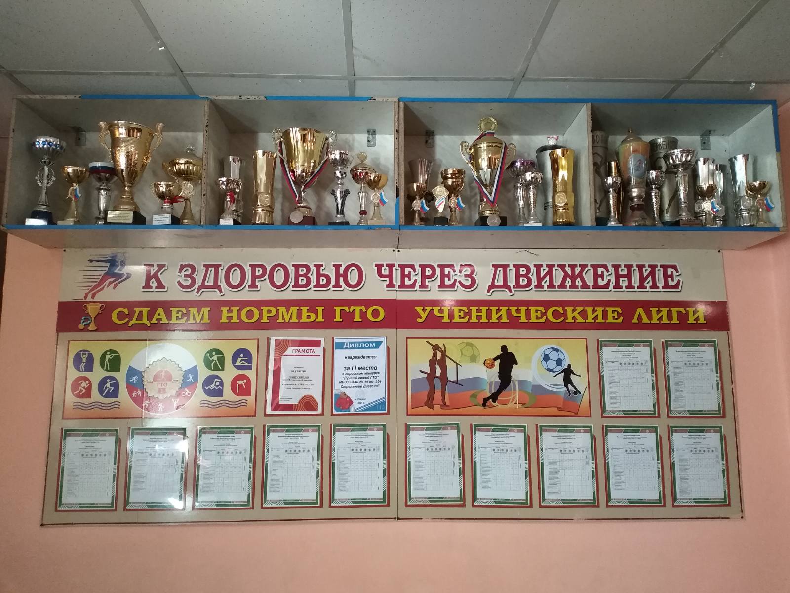 Центр тестирования ГТО города Кузнецка  подвел  итоги конкурса "Лучший стенд  ГТО" 