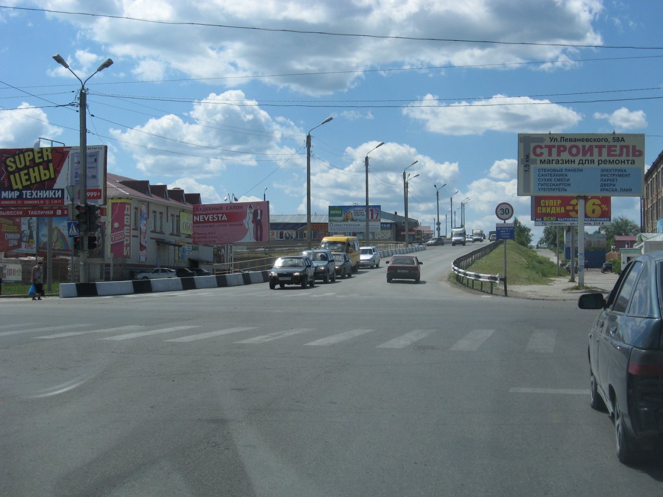 С 19 по 23 ноября движение по путепроводу по улице Стекловская будет частично ограничено