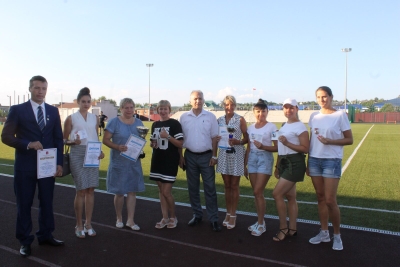 В День физкультурника на стадионе "Рубин состоялось уже традиционное  награждение активных участников ГТО