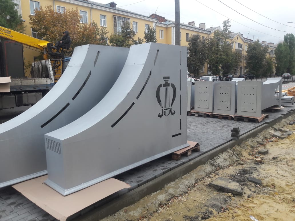 В Кузнецке реализуется  масштабный проект по благоустройству улицы Белинского