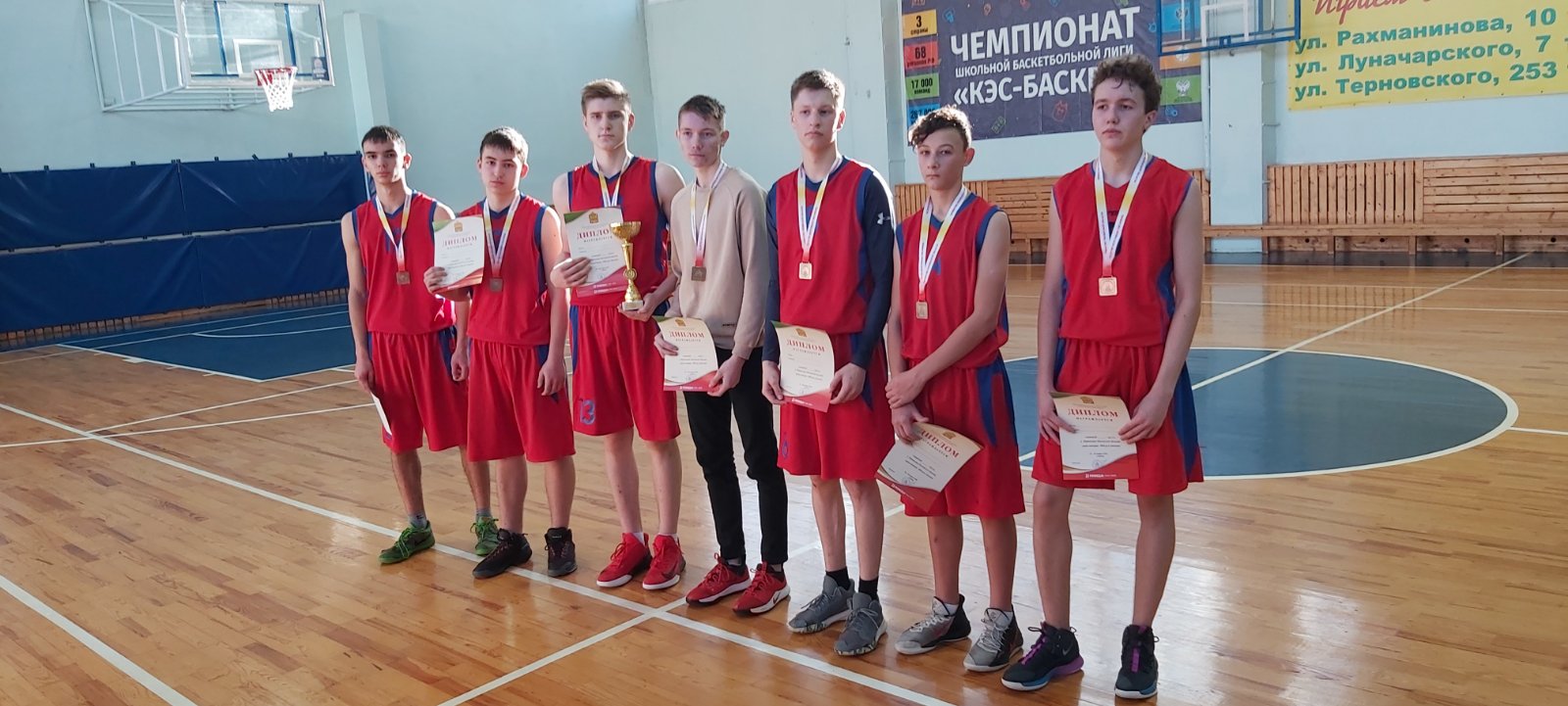 Кузнецкие баскетболисты - призеры первенства Пензенской области