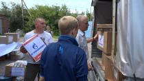 Собранная гуманитарная помощь в рамках акции «Кузнецкий рабочий-помощь на фронт» передана волонтерам