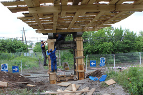 Капитальный ремонт моста по улице Свердлова продолжается