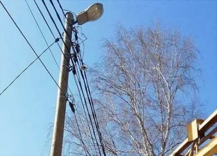 За неделю исполнено 40 заявок по ремонту сетей уличного освещения 