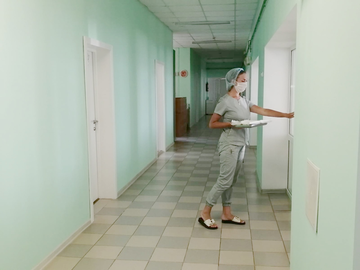 В Кузнецкой межрайонной детской больнице завершен ремонт отделения анестезиологии и реанимации