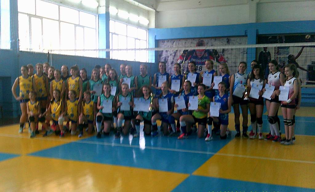 Кузнецкие волейболистки - победители первенства Пензенской области