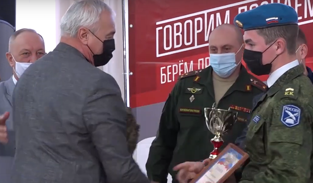 Военно-патриотический клуб «Кузнецк» школы № 5  признан лучшим в Пензенской области