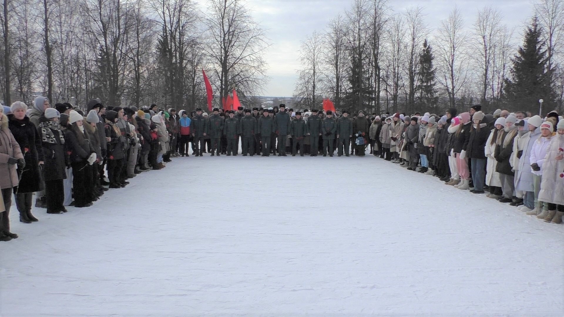 В Кузнецке прошел митинг, посвященный Дню защитника Отечества