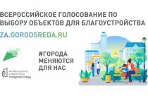 Кузнечане онлайн-голосованием выберут объект благоустройства на 2022 год