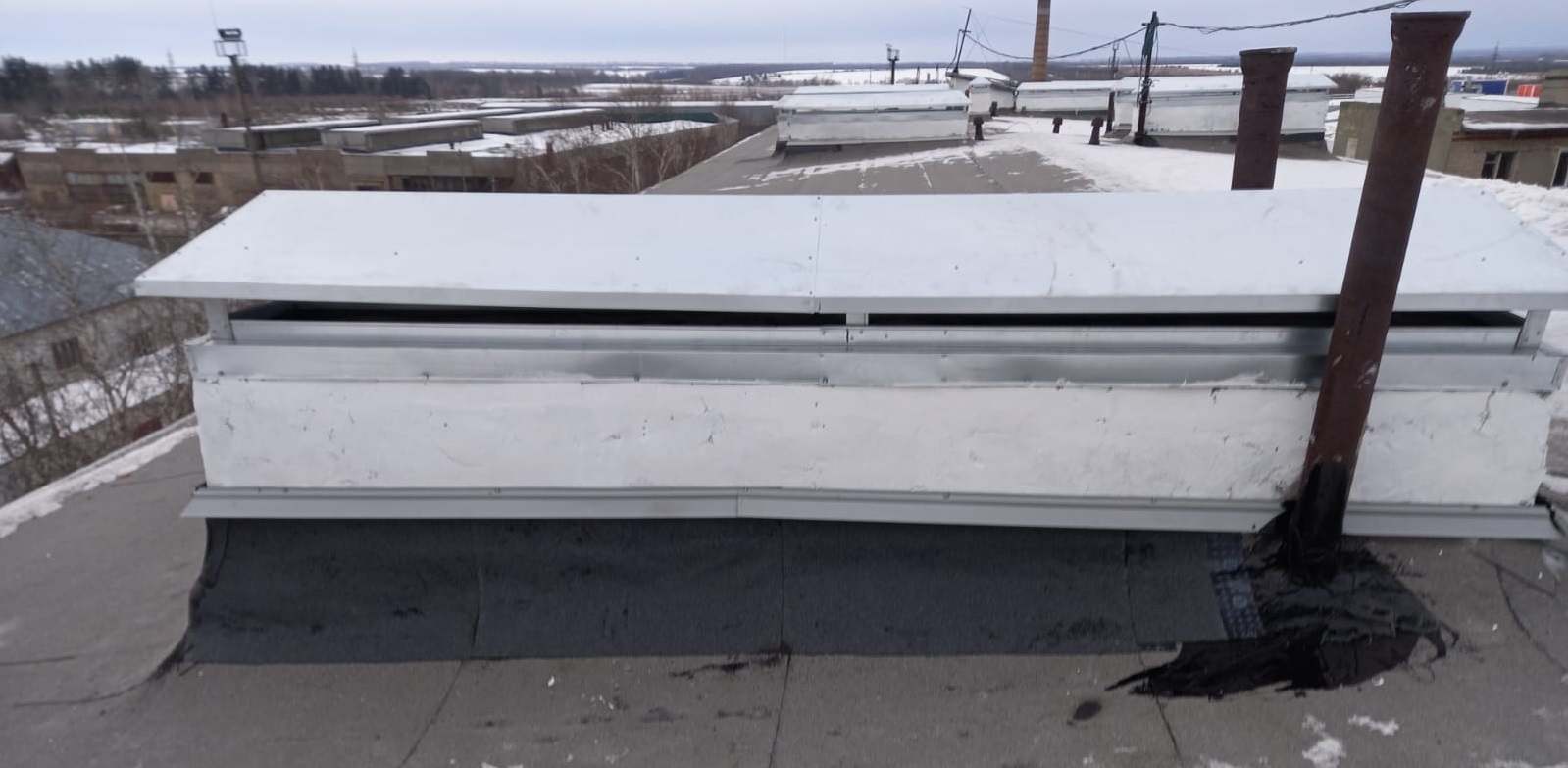 Состоялась приемка работ по капитальному ремонту крыши по ул. Белинского 2В