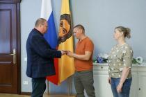 Губернатор Пензенской области передал Орден Мужества родителям Алексея Фадеева, погибшего при участии в специальной военной операции на Украине