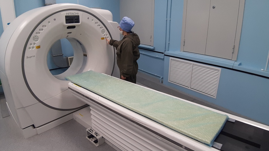 В Кузнецкой межрайонной больнице введен в эксплуатацию новый компьютерный томограф