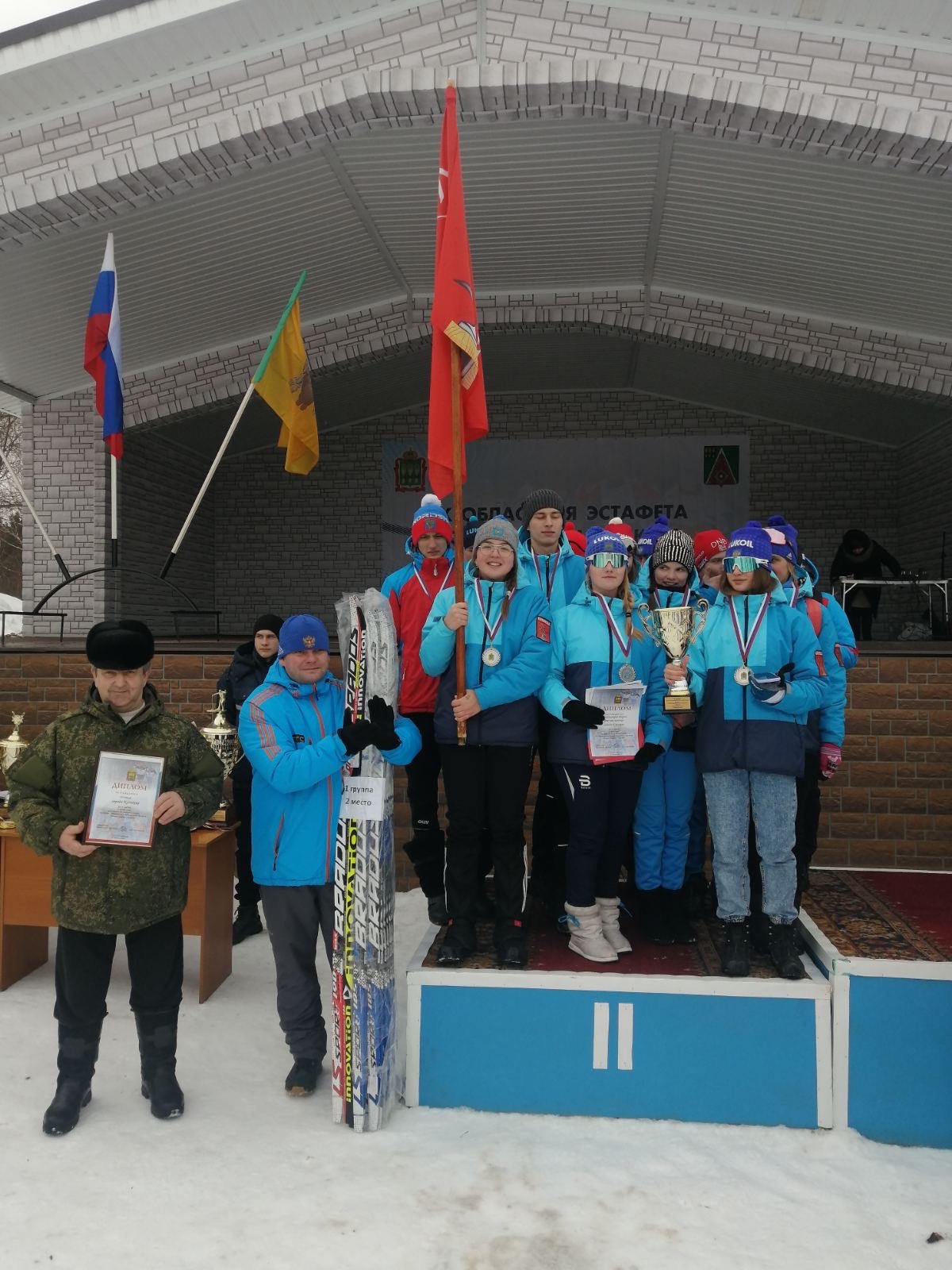 Команда Кузнецка стала второй в областной эстафете по лыжным гонкам на призы Губернатора Пензенской области