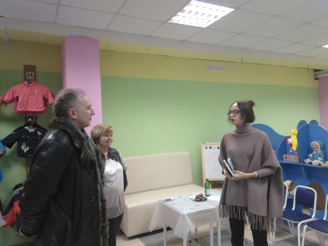 Сергей Златогорский   выразил намерение о всесторонней поддержке   социального проекта  «Добрый Шкаф» в Кузнецке