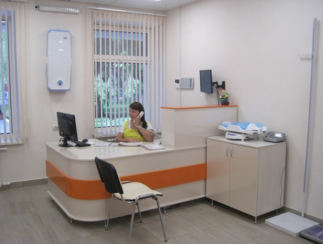 Приемно-диагностическое отделение Кузнецкой межрайонной детской больницы встречает пациентов в обновленном виде