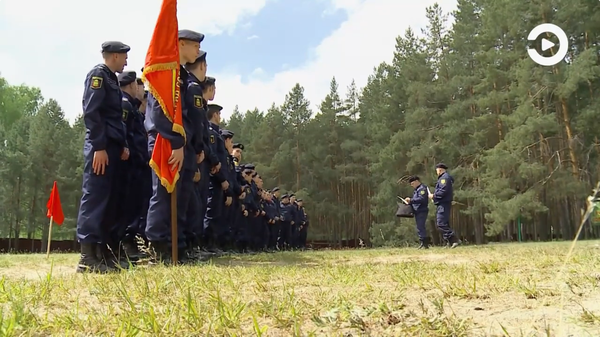 Кузнечане участвуют в областных  учебно-тренировочных  сборах  для отрядов «Тигр»
