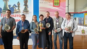 Кузнецкие шахматисты - призеры Кубка Губернатора Пензенской области по шахматам