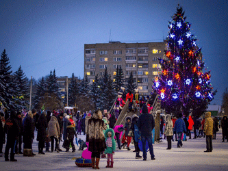 Кузнечане приглашаются на открытие снежного городка
