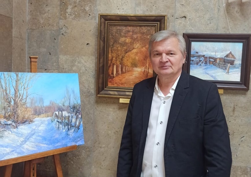 Состоялось открытие персональной выставки картин художника Андрея Краюшкина