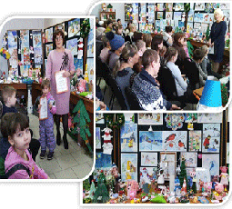 В юношеской библиотеке состоялось подведение итогов V творческого семейного конкурса «Новогодний сувенир»