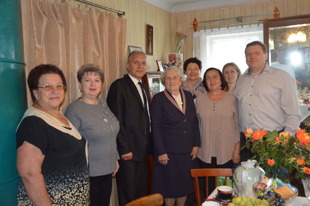 Кузнечанка Нина Федоровна Голяева отмечает 90-летний юбилей