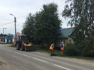 МКУП «Дорсервис» продолжает работы по содержанию дорог