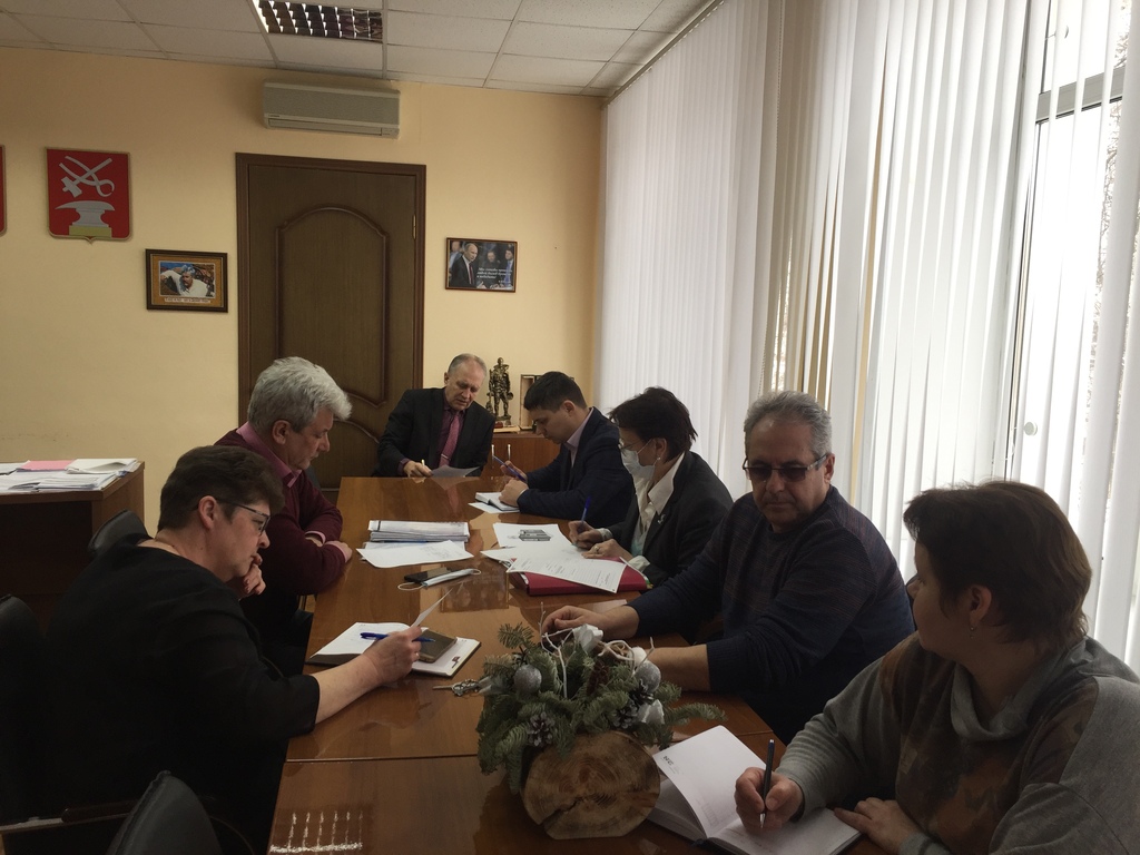 В администрации обсудили реализацию  проекта по благоустройству улицы Белинского