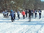 Студенты попробовали свои силы в выполнении норматива ВФСК ГТО "Бег на лыжах "