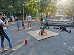 В городском парке прошло спортивно-развлекательное мероприятие "Экотусовка"