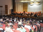 На главной сцене Кузнецка выступил симфонический оркестр Саратовской Государственной консерватории имени Л.В. Собинова