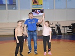 В Кузнецке прошли соревнования по греко-римской борьбе среди начинающих спортсменов, посвященные Дню защитника Отечества