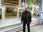 В юношеской библиотеке открылась персональная выставка художника-живописца Владимира Зыкова