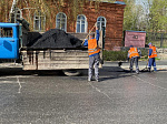 В Кузнецке приступили к ямочному ремонту дорог