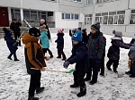 В школах Кузнецка проходит акция "Зимние забавы"