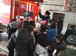 Школьники побывали на экскурсии в пожарно-спасательной части