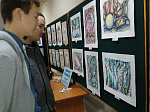 В юношеской библиотеке открыта выставка работ молодого художника Олега Агеева