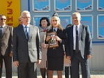 В Кузнецке торжественно открыли новую Доску Почета