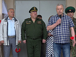 В Кузнецке открыли мемориальную Доску Михаилу Афанасову, погибшему при исполнении воинского долга на Украине