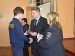 Школьникам вручили паспорта в канун Дня защитника Отечества