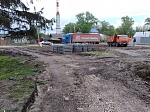 Ведутся работы по благоустройству дворовой территории по улице Сызранская  98 а