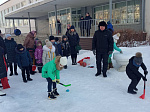 В школах города продолжается акция "Зимние забавы"