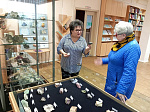 В библиотеке-экоцентр работает выставка минералов