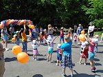 В городском парке отметили День защиты детей