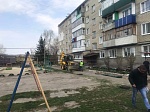 Ведутся работы по благоустройству дворовой территории по улице Сызранская  98 а