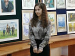 В юношеской библиотеке в рамках программы «Бенефис молодых» экспонируются  персональные  художественные выставки учащихся 
