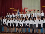 В Кузнецке прошла церемония посвящения учеников школы № 14 им. 354 Стрелковой дивизии в кадеты