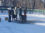 Кузнечане отметили Рождество в городском парке