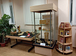 В библиотеке эко-центр  открылась выставка работ народного умельца  Виктора  Краева